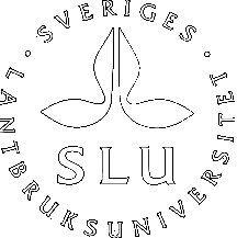 a monochrome logo with the letters slu and a Controlled Environment